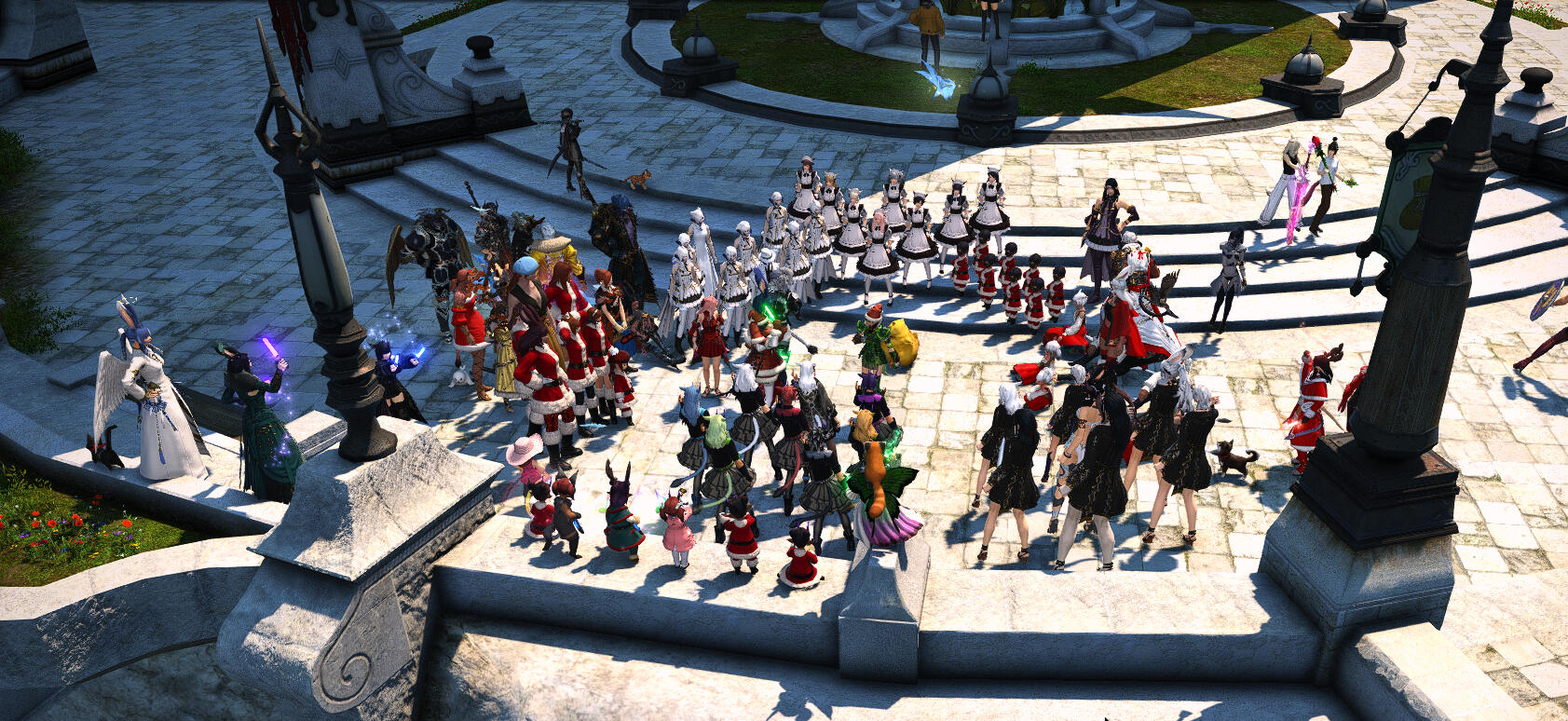 Gnìomh na Nigheanan at an 8-baund baird bash aig Lìmsa ann an Ravana, Materia.